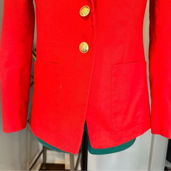 Jcrew Helena blazer in stretch linen blend size 0 - Picture 3 of 14